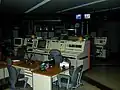 無人のコントロールセンター（2002年撮影）