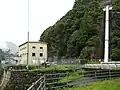島川原発電所から発電機を転用した分水第四発電所（高知県いの町）