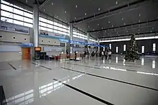 旅客ターミナル内部
