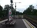 ホーム北側を見る