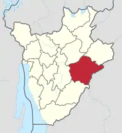 ルイギ県の位置