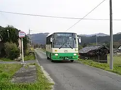 奈良交通五條西吉野線のバス（2008年4月撮影）