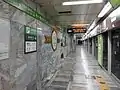 3号線ホーム（2016年1月）