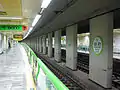ホームドア設置前(2009年2月)