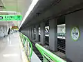 ホームドア設置前(2009年2月)