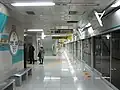 上りホーム(2009年2月)