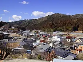 稲武町中心部（武節町）