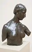 Nel Woutersの胸像(c.1909)La Folle danseuse
