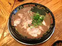 豚にぼラーメン（豚の骨@京都本店）
