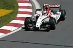 カナダGPでの006。バトンがドライブ。