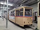 付随車のうち1両はダルムシュタットで静態保存されている(2018年撮影)