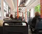 車内（ベルゲン）
