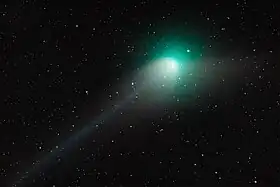 2023年1月27日に撮影されたZTF彗星（提供: Edu INAF）