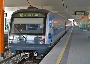 ミュンヘン地下鉄のMVG C型車輌。