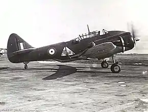 ウーメラ CA-4の試作機（A23-1001）の側面