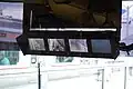 運転室にある車上ITV