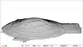 3DCGで描画。南西側から見る