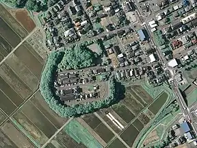 今城址・うららか公園(2008年、国土地理院撮影)