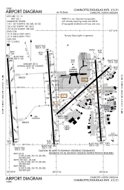 連邦航空局・空港図