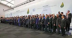 各国の代表団