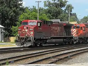 カナダ太平洋鉄道のAC4400CW、9560号機