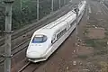 CRH2A増備車(統型)窓配置が若干変更されている