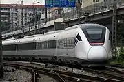 広深線用の一部編成はCRH2Aに合わせた車内レイアウトに変更されている