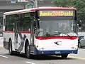 海外の例：大宇バスBC211MA（ワンステップバス）（台湾、指南客運）