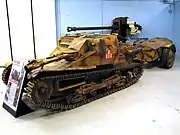 イタリア軍L3豆戦車、火炎放射戦車型