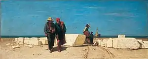 カッラーラの海岸 (1861)
