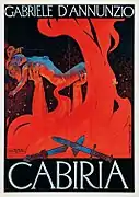 映画『カビリア』の映画ポスター
