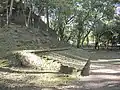 球技場跡