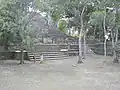 中央の中庭