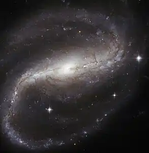 ハッブル宇宙望遠鏡で撮影したNGC 7814credit:ESA/Hubble & NASA.