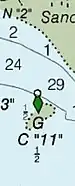 Green Can #11 on Map