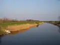 ノヴィ・サド近郊の村・ルメンカ付近のドナウ＝ティサ＝ドナウ運河 Danube-Tisa-Danube Canal