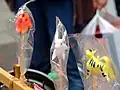 完成した飴細工