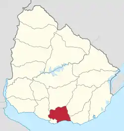 Location of カネロネス県