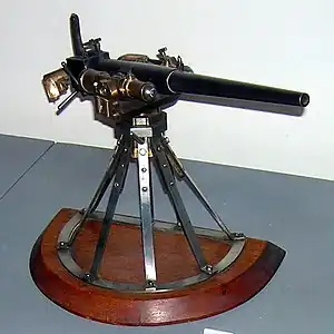 オチキス式 43&nbsp;口径 47&nbsp;mm 砲。