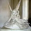 『アモルの接吻で蘇るプシュケ』（アントニオ・カノーヴァ作）、1793年