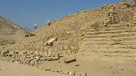 カラル遺跡の神殿跡