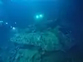 船倉にある零式艦上戦闘機