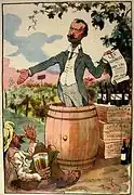 1906年に描かれtカリカルチュア