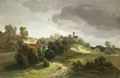 人物のいる風景画(1875)