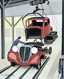 「自動車工場」(1936)