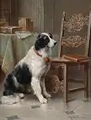 「家族の最愛の犬」(1915)