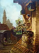 『屋根裏』、1840年代
