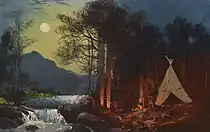 月明りの野営地