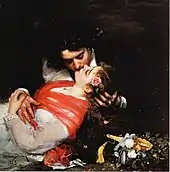 カロリュス＝デュラン"Le baiser"