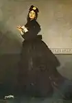 Pauline Croizette-画家でカロリュス＝デュランの妻 (1869)